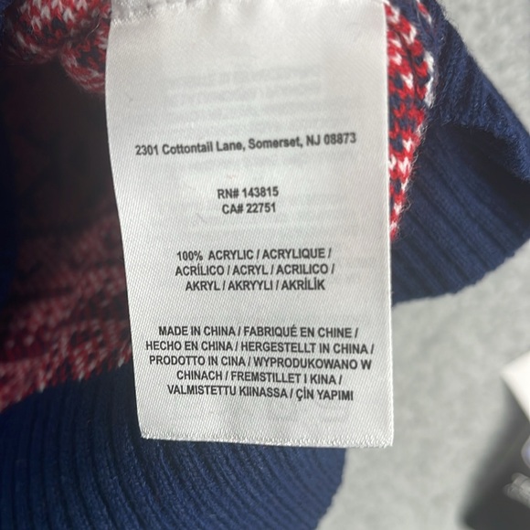 NFL New England Patriots v-neck long sleeve sweater men’s small pullover stretch - Picture 11 of 14